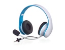 Casque type DJ avec micro et écouteur