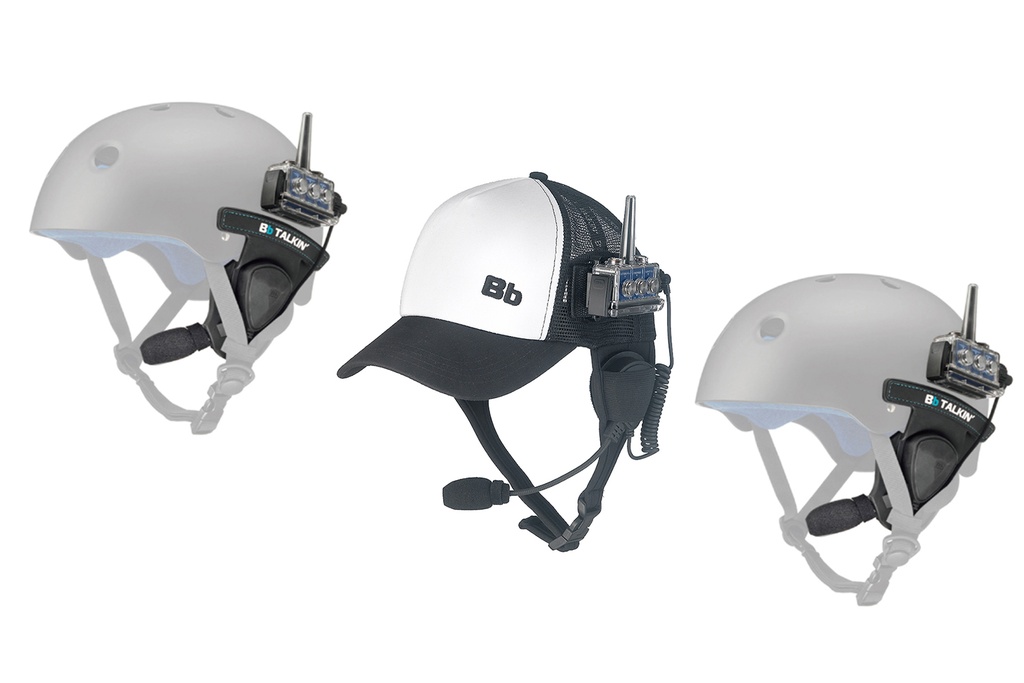 Kit 2 écouteurs/micro avec casquette